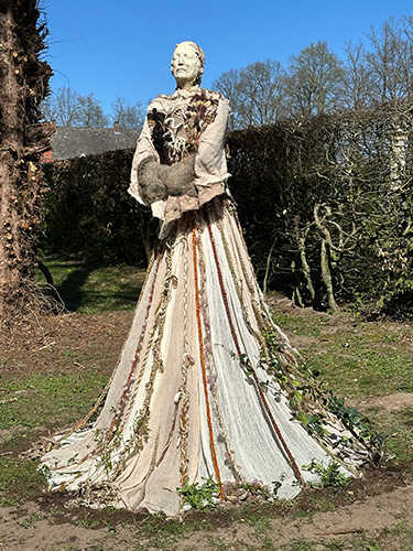 Community art kunstwerk Verweven Tijd op de Kunstwandelroute 's Heerenberg 2025